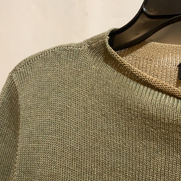 ROBERTA PINTO MOSS SWEATER SZ M ROLL NECK - Picture 4 of 5